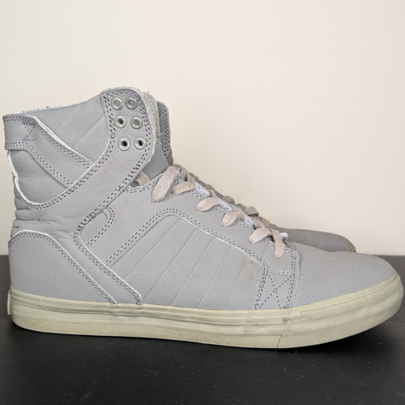 Supra Muska 001 Skytop‎ Gray Pro Model Men's 10.5 - Picture 1 of 12